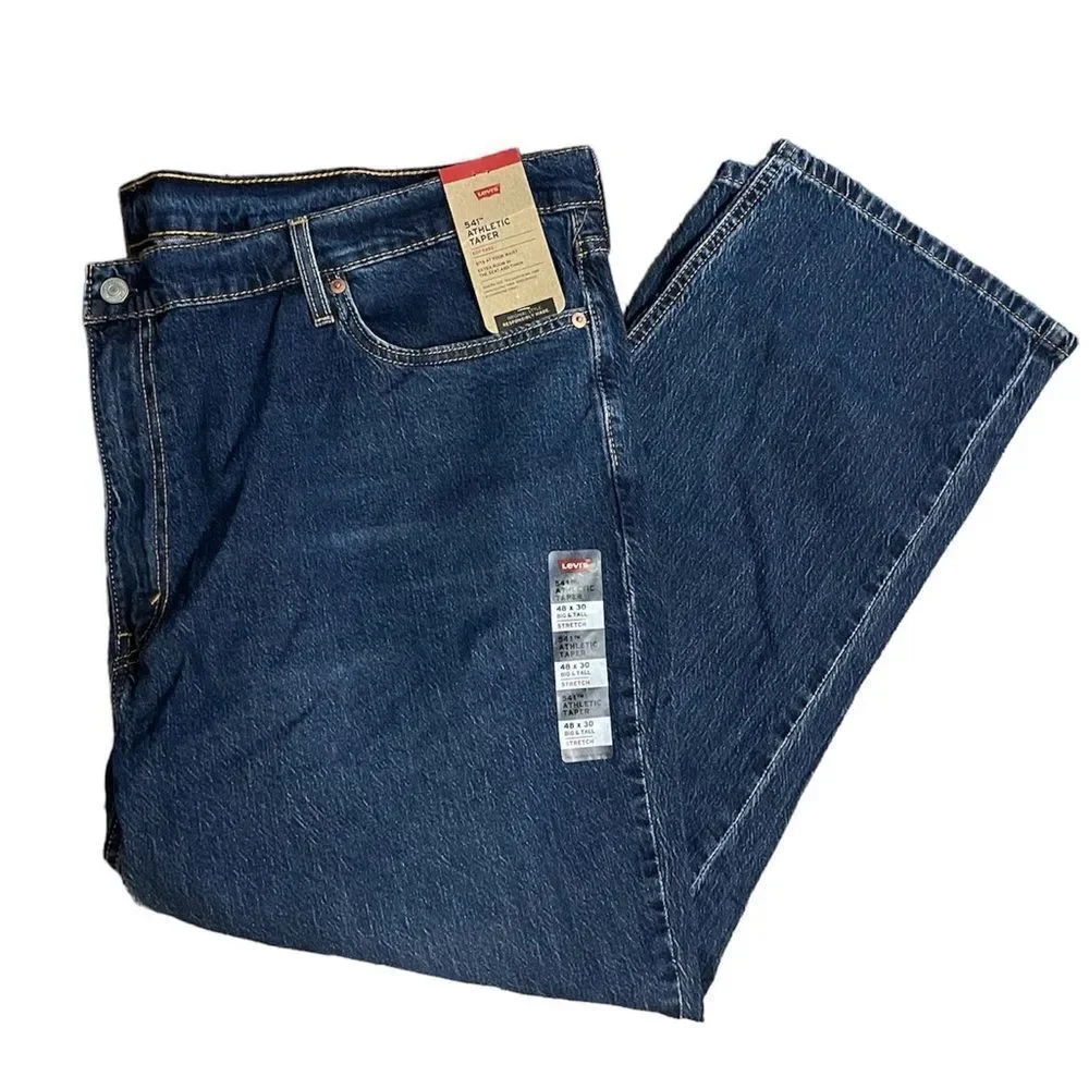 Levi's Men's 541 Athletic Fit Jeans size 48x30